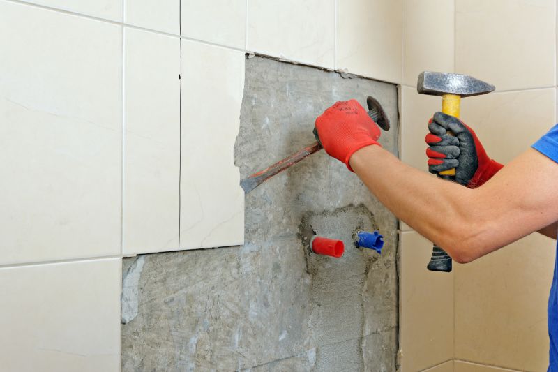 Bathroom Wall Covering Removal