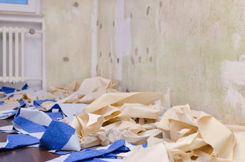 Bathroom Wall Covering Removal