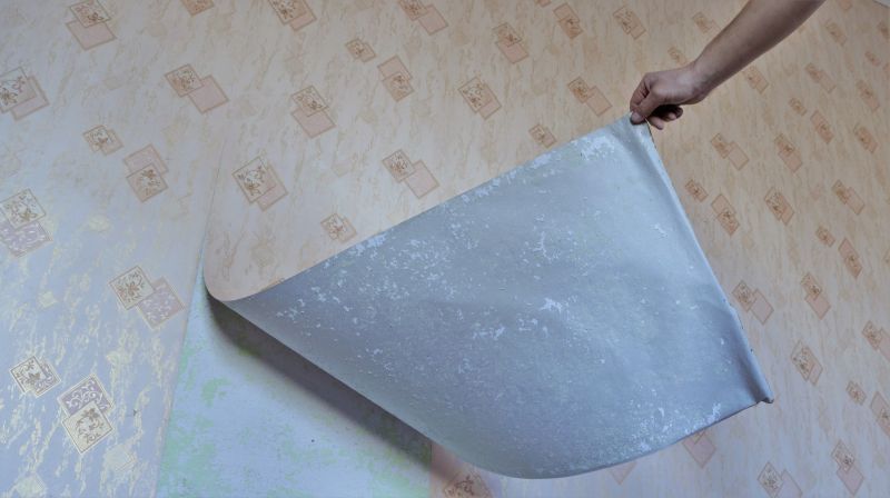 Bathroom Wall Covering Removal