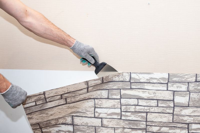 Bathroom Wall Covering Removal