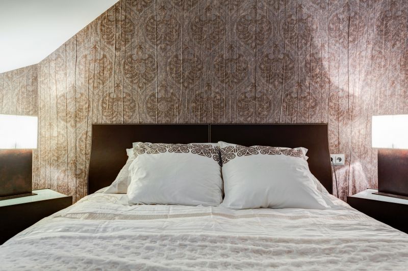Bedroom Wallpaper Installation in Conroe, TX
