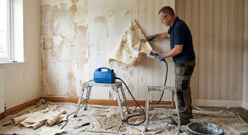 Bathroom Wall Covering Removal Service